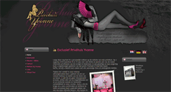 Desktop Screenshot of privehuisyvonne.com